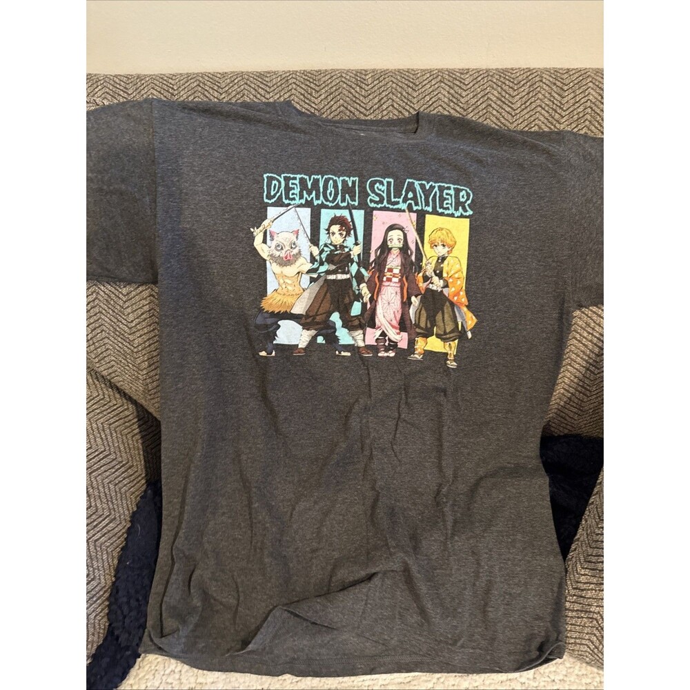 Demon Slayer T-shirt Womens Small Anime 628 Size Medium